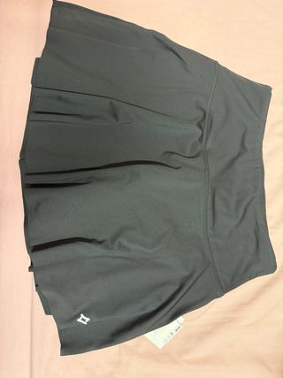 Falda tenista negra c/short