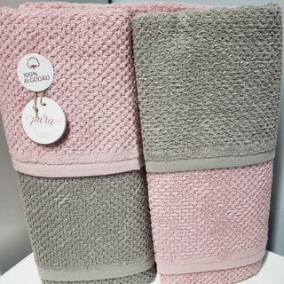 Jogo de Banho Pura - 6 Toalhas 
Várias Cores disp.