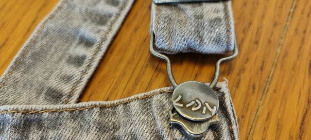 Peto Vaquero Gris - 12 años