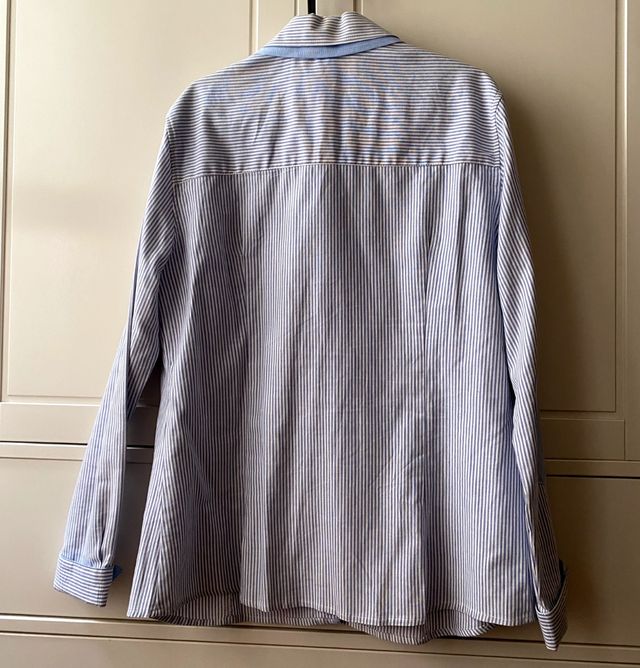 Camisa vintage rayas diplomáticas