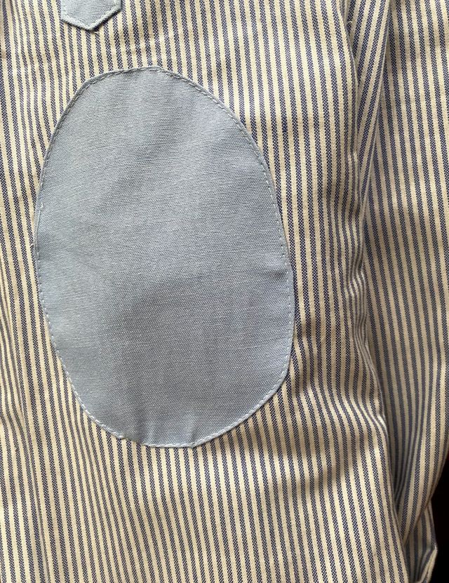 Camisa vintage rayas diplomáticas