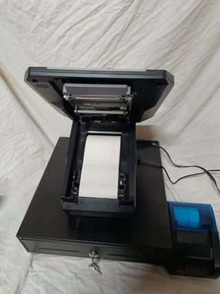 TPV táctil + comandero + 2 impresoras + cajón