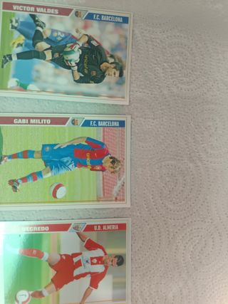 Cromos FC Barcelona & UD Almería