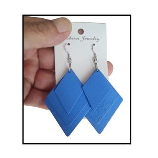 Orecchini Romboidali Colorati 53 paia