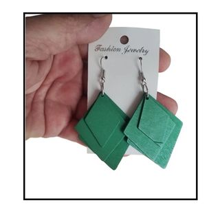 Orecchini Romboidali Colorati 53 paia