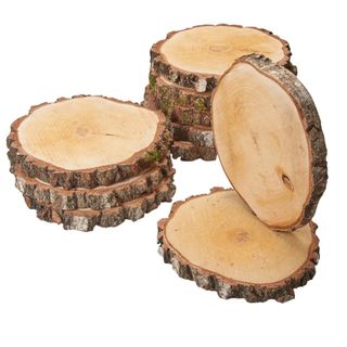 Rodajas madera - Decoración y centros de mesa