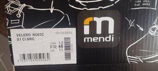 Zapatos seguridad Ofma Velero 46