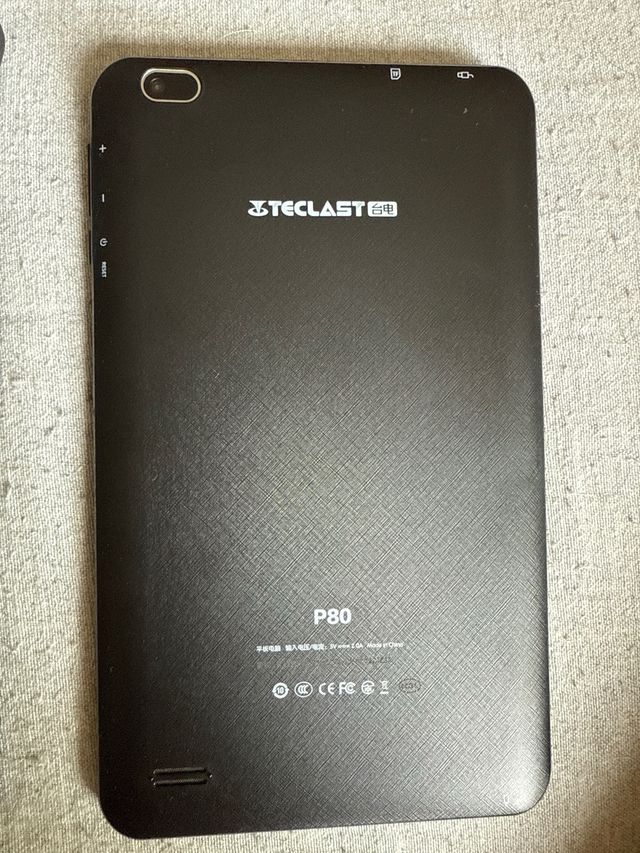 Tablet TECLAST P80 negra