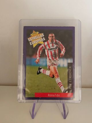 Cromo Ronaldo Nazario PSV rookie