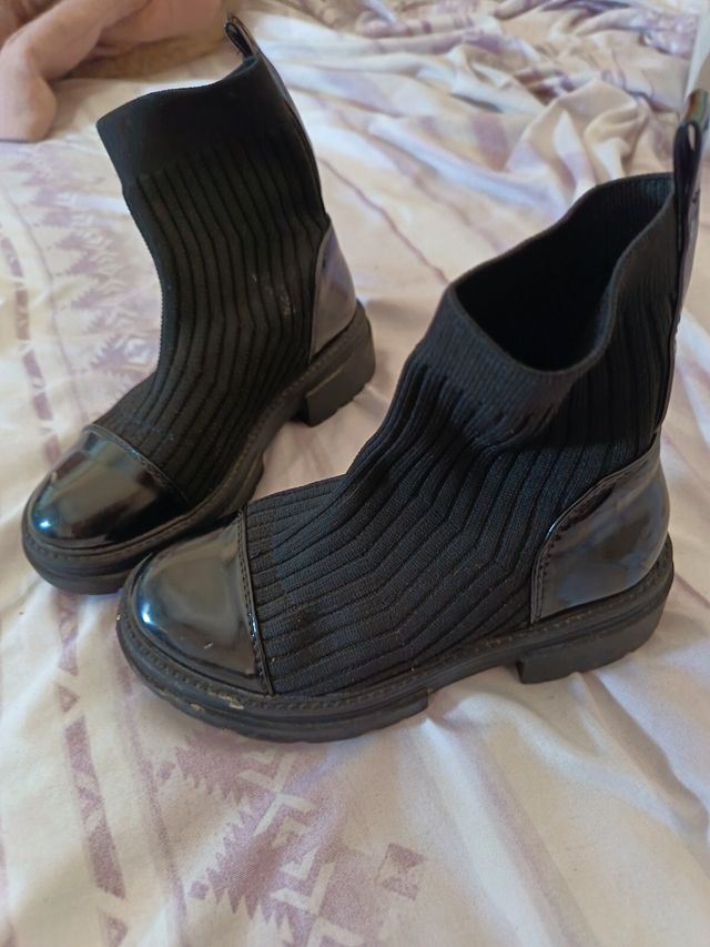 Botas negras mujer talla 28