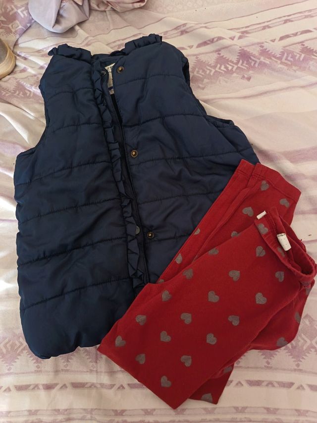 Chaleco+Leggings niña (5-6 años)