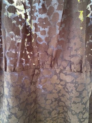 Blusa Kookai azul estampada