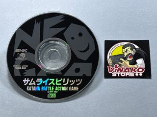 Samurai Spirits Neo Geo CD NTSC-J Spinecard