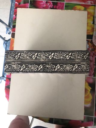 Joyero antiguo plateado- Elegante
