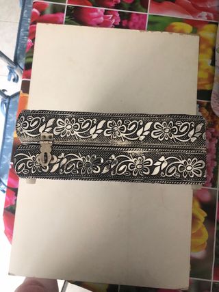 Joyero antiguo plateado- Elegante
