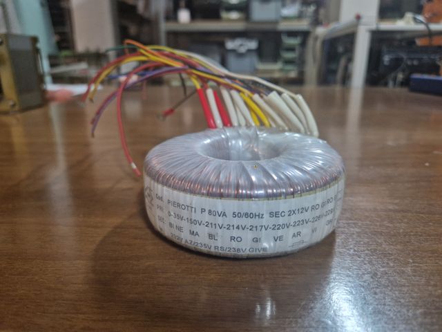 Trasformatore Toroidale diametro 99mm 80VA