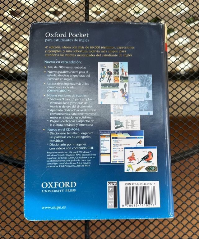 Diccionario Oxford Pocket para estudiantes de i...