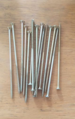 16cm Tornillos - 15uds