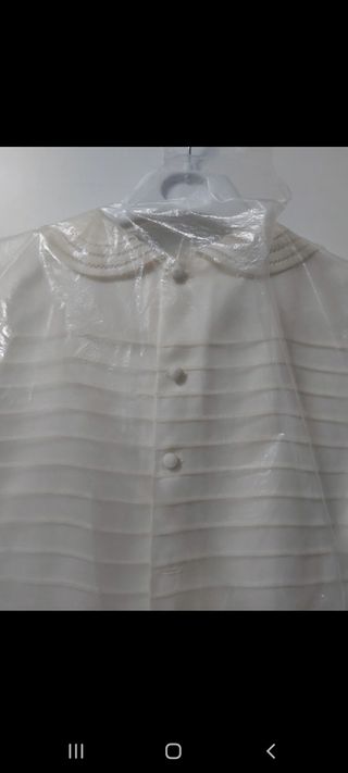 Vestido comunión niña blanco