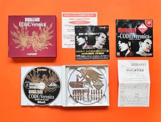 D2 y Biohazard Code Veronica Sega dreamcast jap