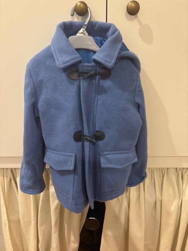 Trenca niño M y H azul 3 años