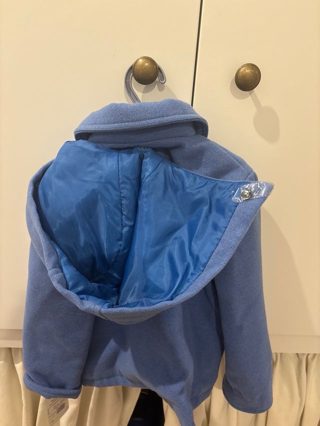 Trenca niño M y H azul 3 años