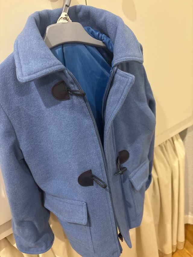 Trenca niño M y H azul 3 años