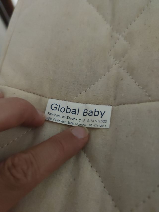 Colchón cuna bebé Global Baby
