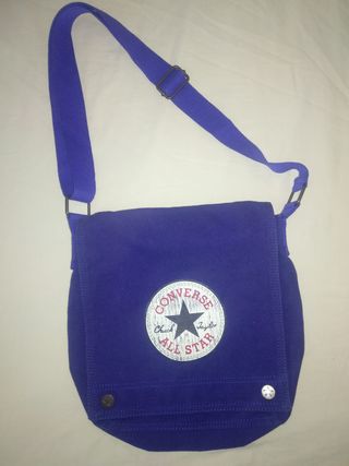 Bolso bandolera Converse azul