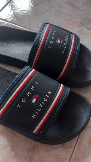 Ciabatte Tommy Hilfiger blu Numero 38