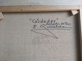 Cuadro ELÍAS GARRALDA. 60x68cm