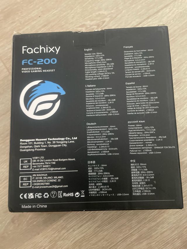 Fachixy FC-200: Auriculares Gaming