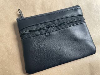 3 x Monederos negros nuevos