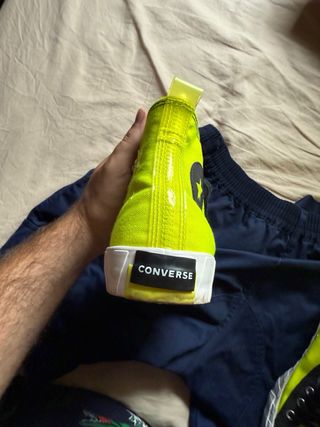 Converse fluor edicion limitada, usadas 3 veces 