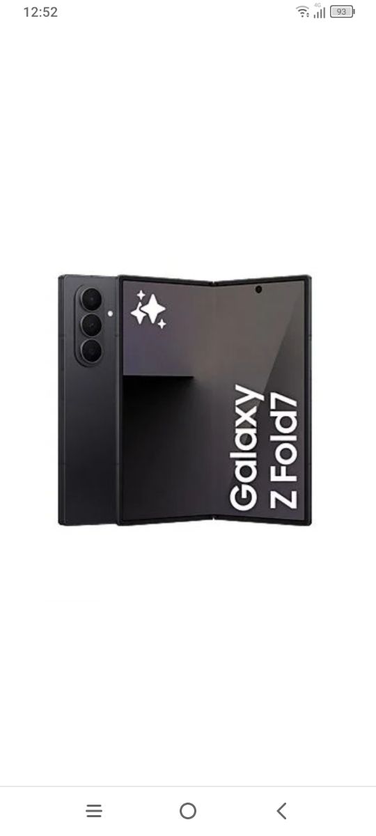 Samsung Galaxy Z Fold7 512GB - Negro