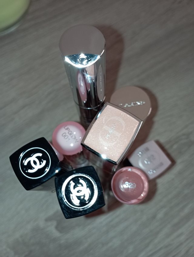 Labiales Chanel, Dior, Clarins