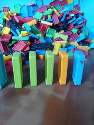 Dominó express, plástico para carrera 500 piezas