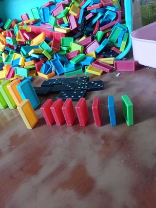 Dominó express, plástico para carrera 500 piezas