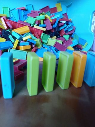 Dominó express, plástico para carrera 500 piezas