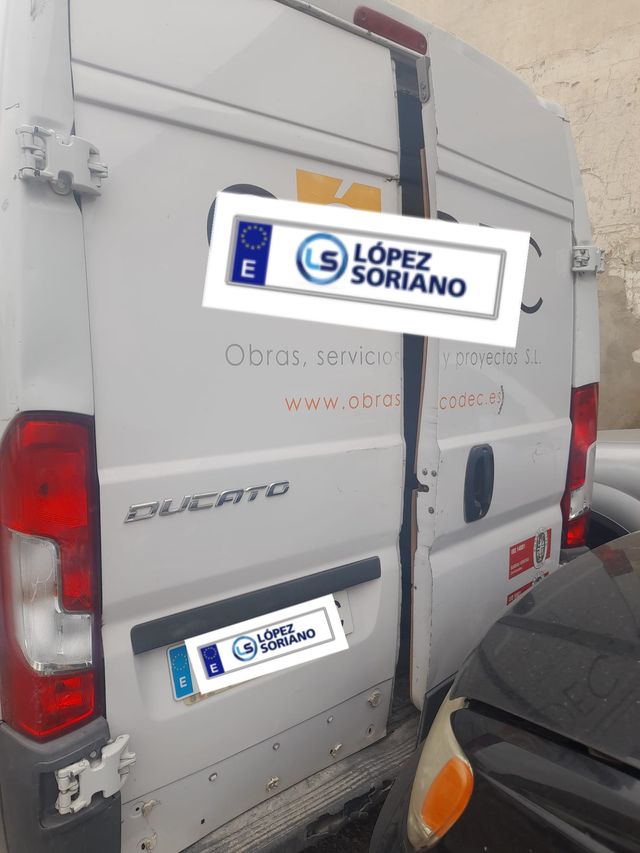 Ducato 2016: Puertas Traseras