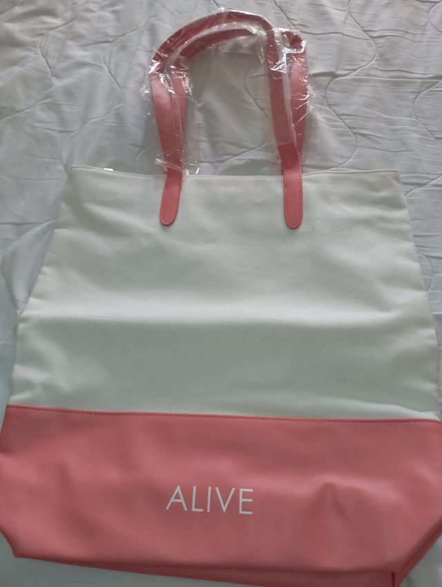 Bolso BOSS Hugo Boss - Rosa y Blanco