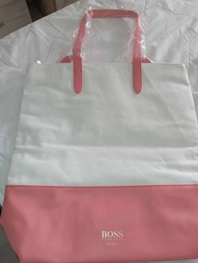 Bolso BOSS Hugo Boss - Rosa y Blanco