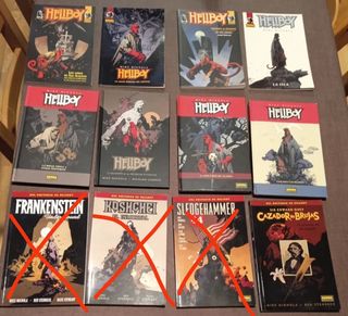 Lote 19 cómics Hellboy/Mike Mignola/Norma Cómics