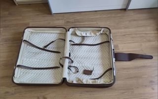 Maleta vintage Loewe marrón