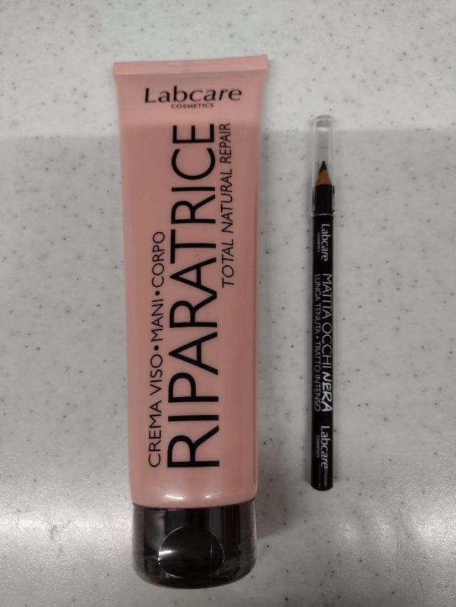 Labcare: Crema viso mani corpo & matita occhi nera