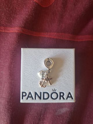 Charm Pandora original plata y oro