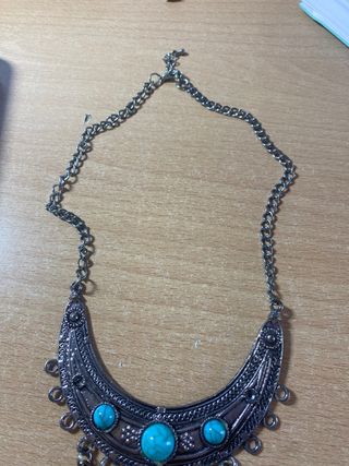 Collar Plata - Turquesa