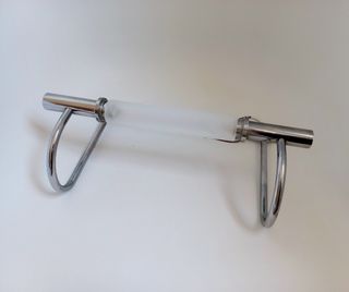 Lámpara Baño Cromada Vintage