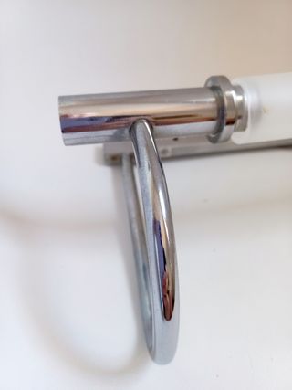 Lámpara Baño Cromada Vintage