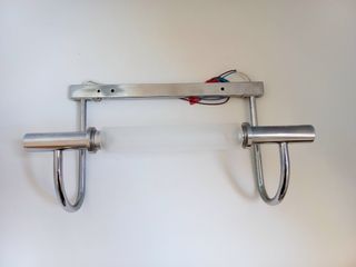 Lámpara Baño Cromada Vintage